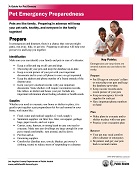 Pet Emergency Preparedness