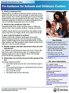 Flu Prevention for Schools and Childcare Centers