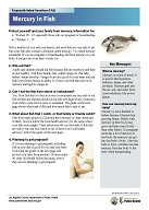 Mercury in Fish FAQ