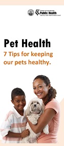 Pet Health 7 Tips brochure