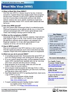 This material provides information about West Nile Virus