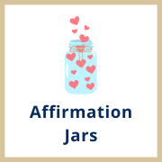 Jar filled with hearts