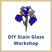 Stain glass flower