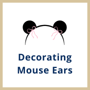 Mouse ears with bows
