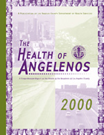 Image showing title cover page of The Health of Angelinos Report 