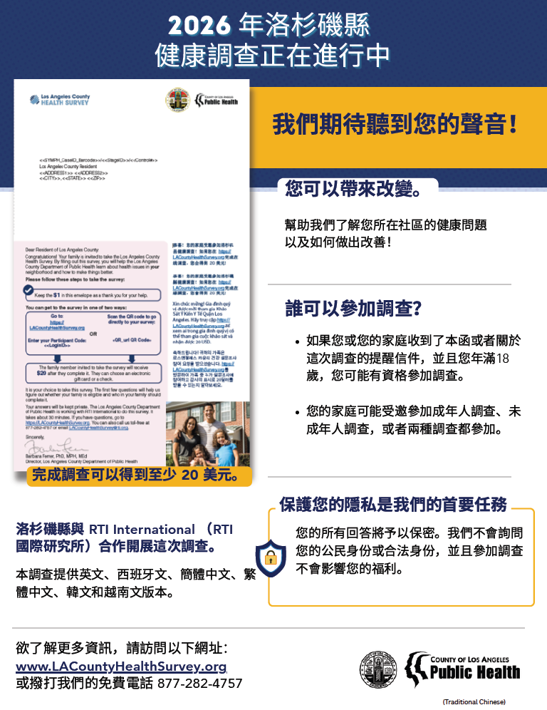 Health Survey Flyer