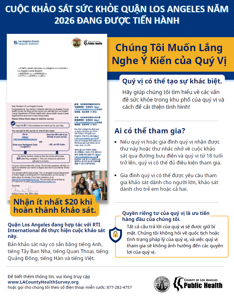 Health Survey Flyer