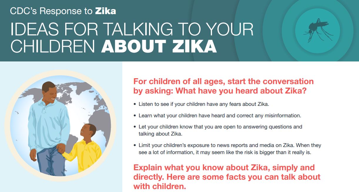 Talk to your children about Zika