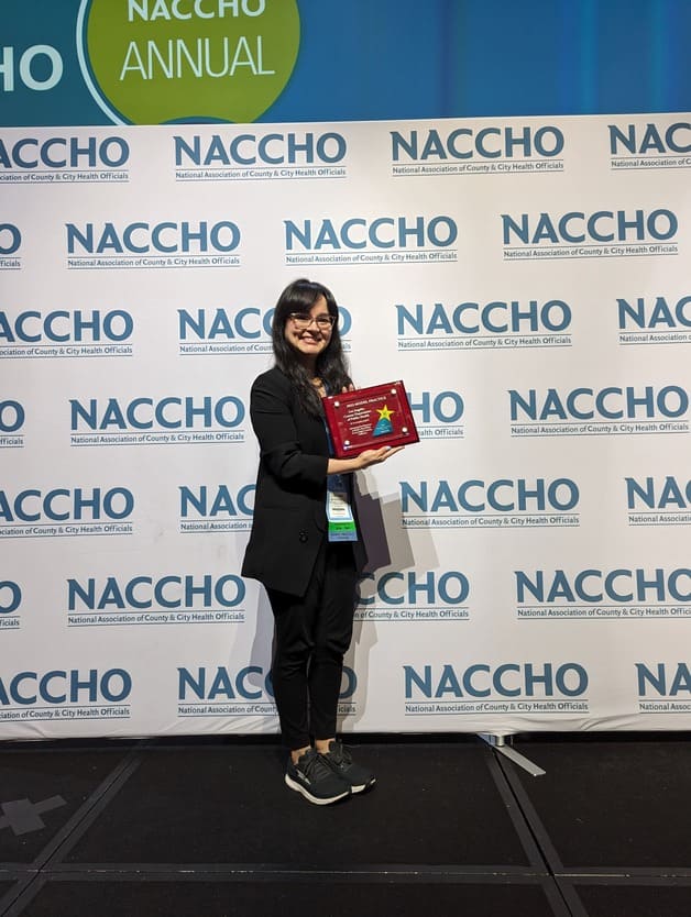 2023 National
                                                    Association of City and
                                                    County Health Officials
                                                    (NACCHO) Model Practice
                                                    Award Winner