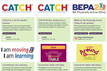 Additional Curriculum. Other CalFresh Healthy Living