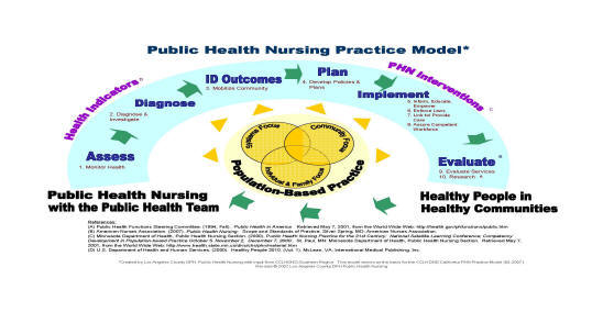 Public Health Nursing Practice Model