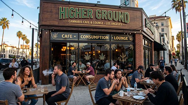 Learn about the health risk associated with cannabis cafes