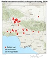 Link to 2026 rabid bat map for LA County