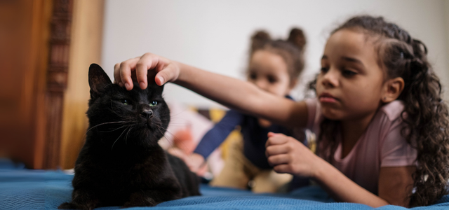 Children learning about animals